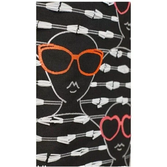 Anthropologie Hutch Sunglasses print artsy Shift halter art to wear Dress S - Picture 11 of 11